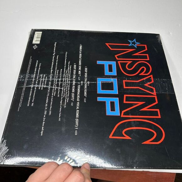 New sealed NSYNC Pop album record - 2001  vintage Y2K 2000s retro - Picture 2 of 5